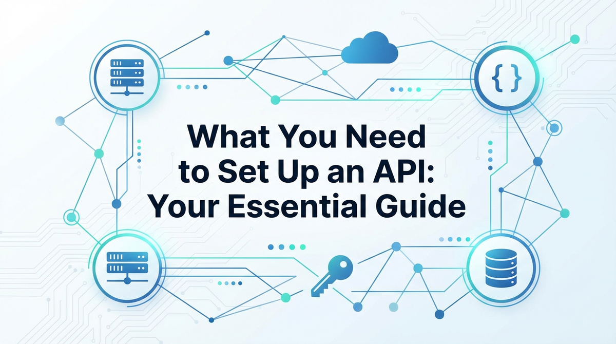 What You Need to Set Up an API: Your Essential Guide