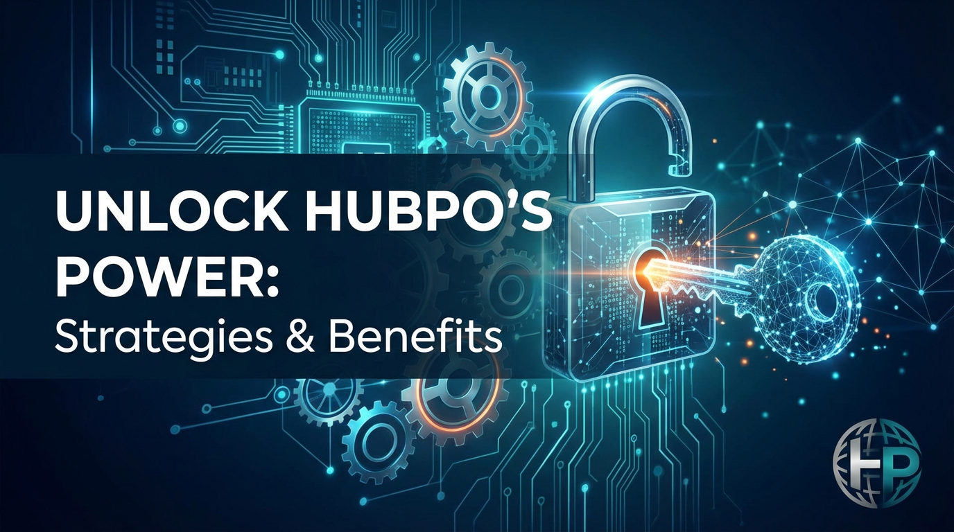 Unlock Hubpo's Power: Strategies & Benefits