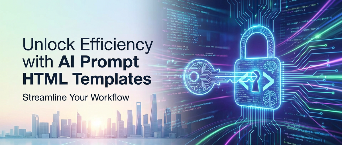 Unlock Efficiency with AI Prompt HTML Templates