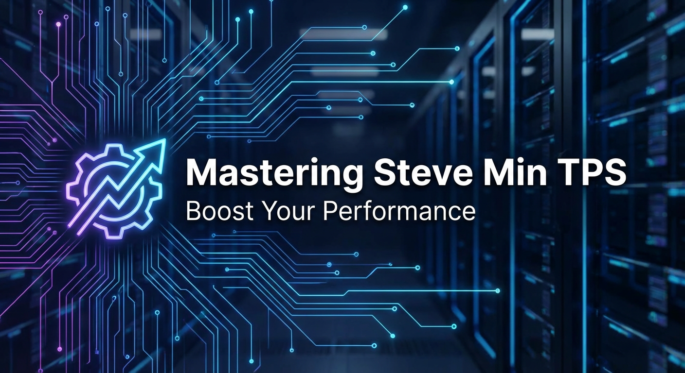 Mastering Steve Min TPS: Boost Your Performance