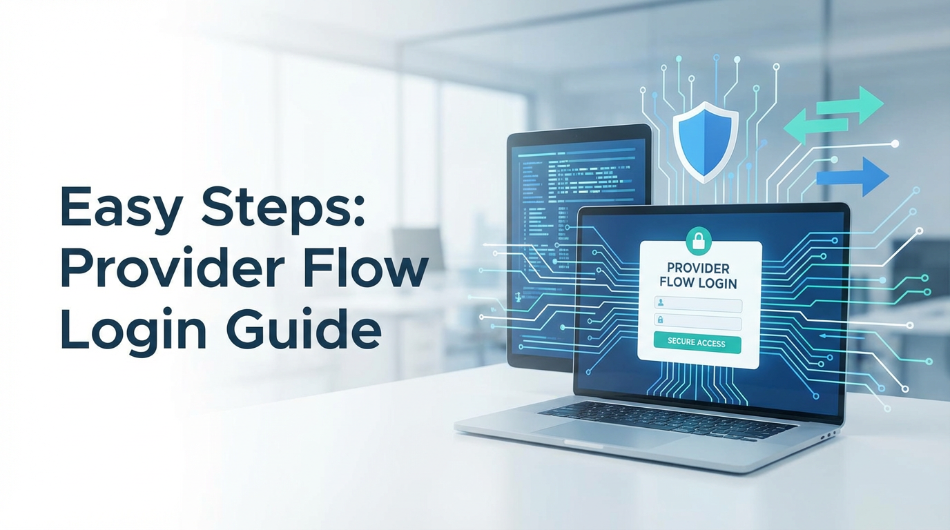 Easy Steps: Provider Flow Login Guide
