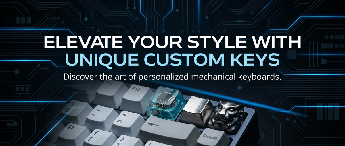 Elevate Your Style with Unique Custom Keys