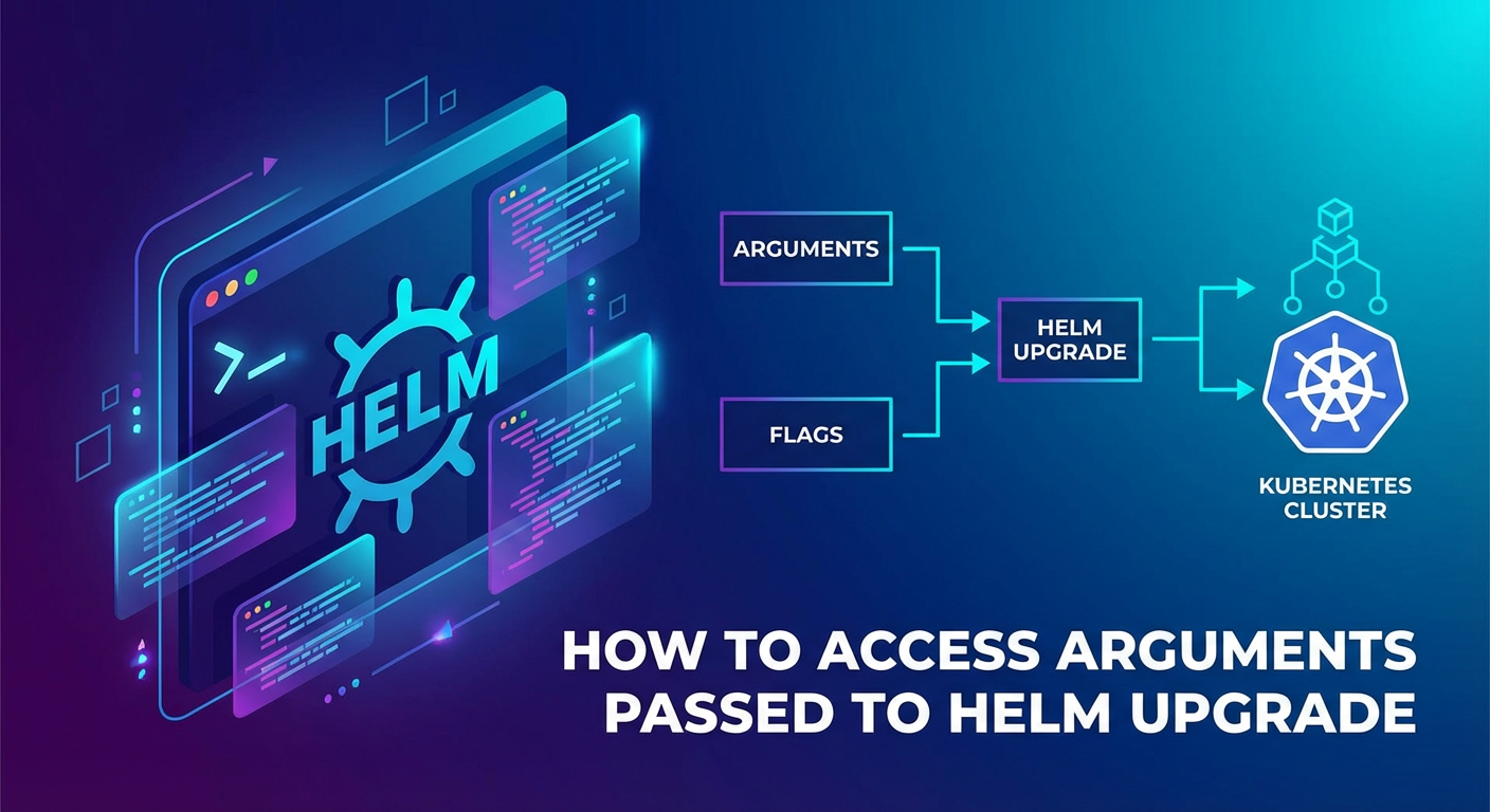 How to Access Arguments Passed to Helm Upgrade