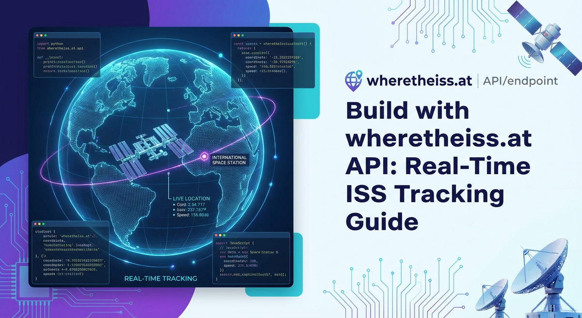 Build with wheretheiss.at API: Real-Time ISS Tracking Guide
