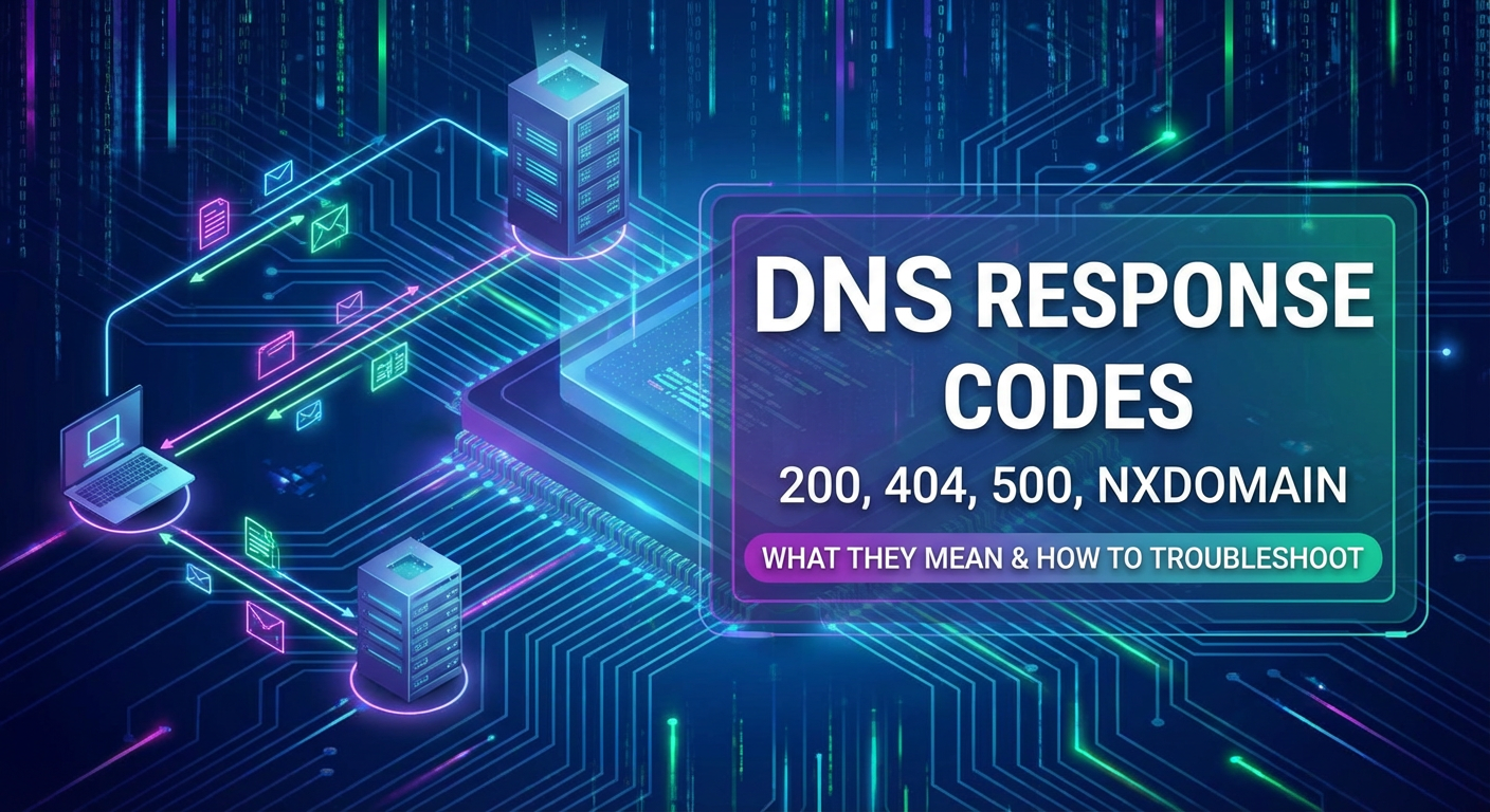 DNS Response Codes: What They Mean & How to Troubleshoot