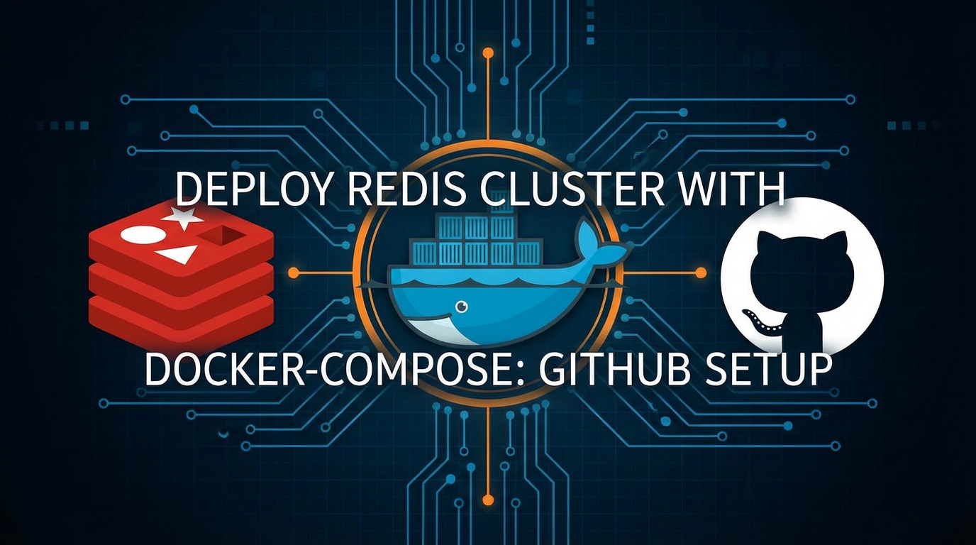 Deploy Redis Cluster with Docker-Compose: GitHub Setup
