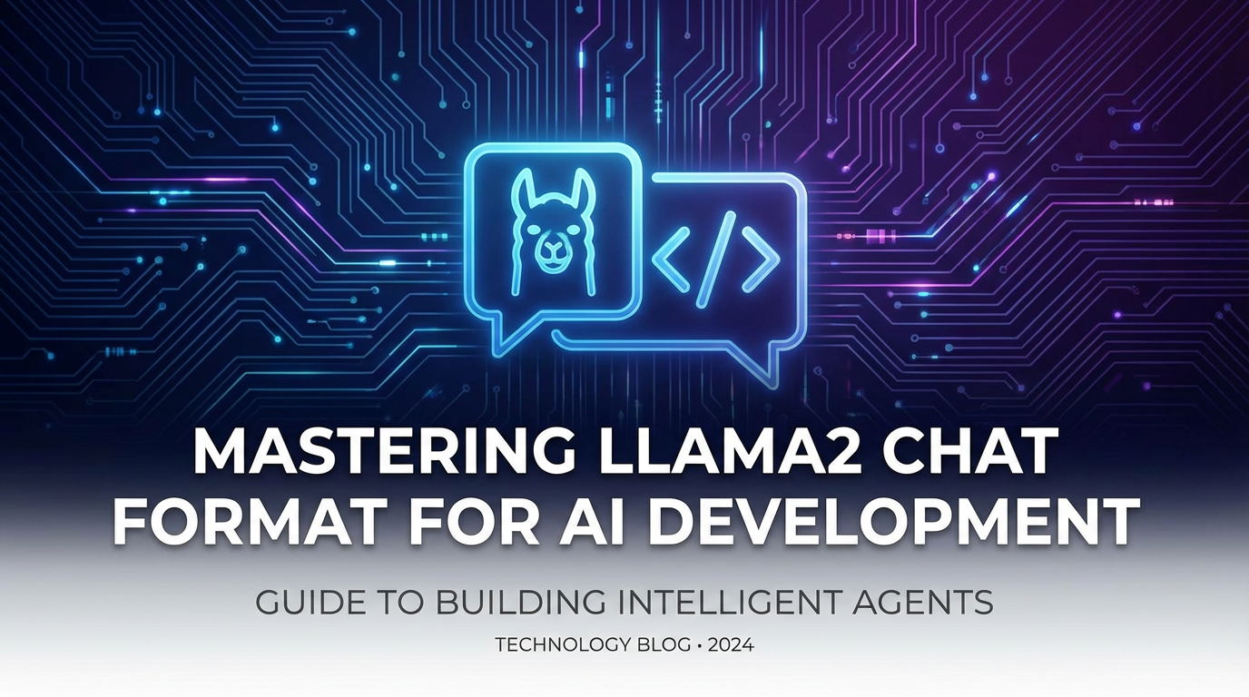Mastering Llama2 Chat Format for AI Development