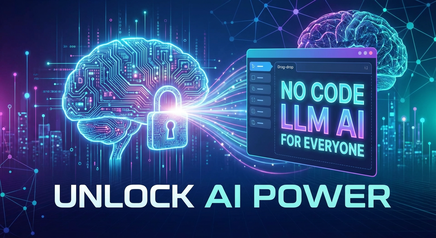Unlock AI Power: No Code LLM AI for Everyone