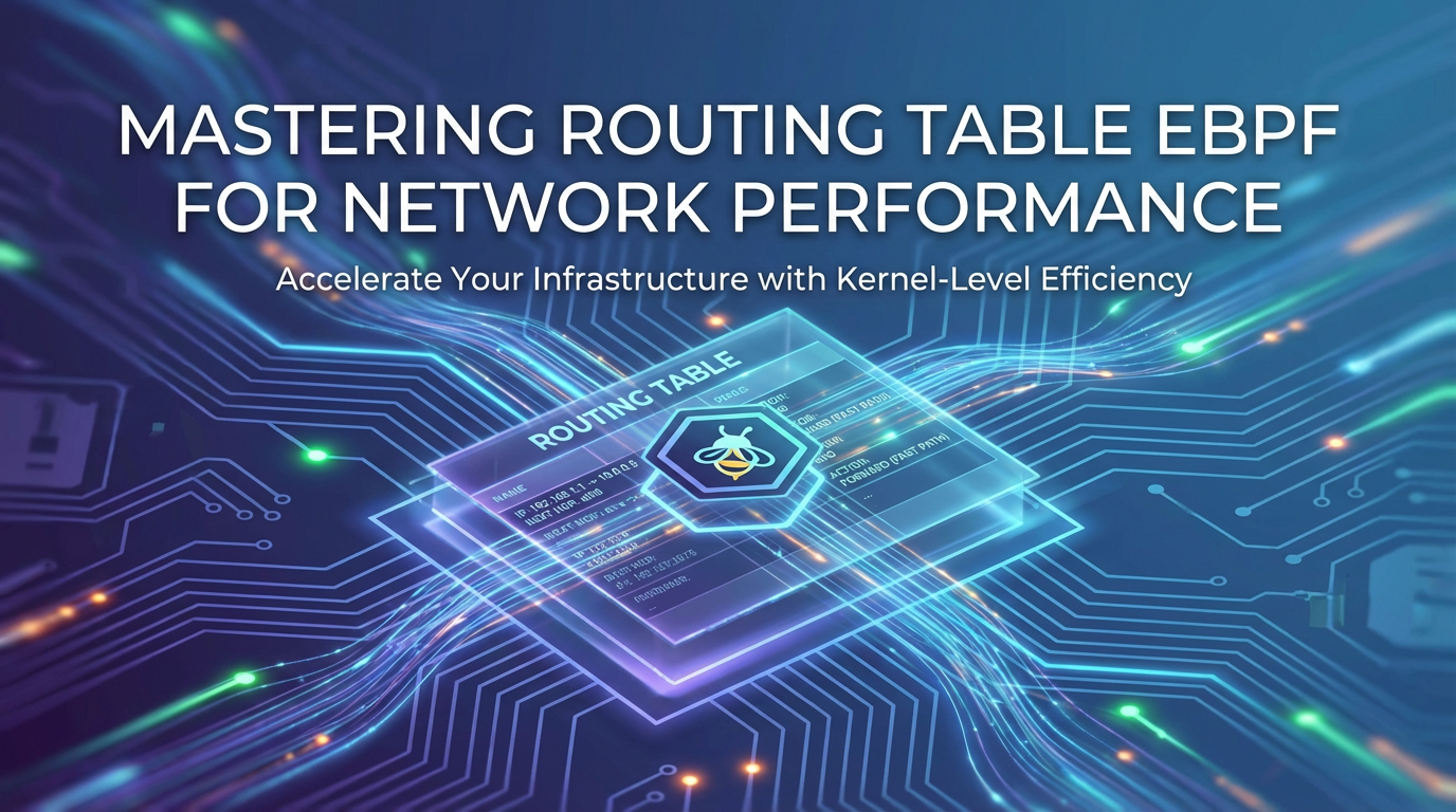 Mastering Routing Table eBPF for Network Performance