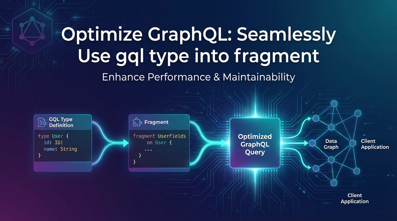 Optimize GraphQL: Seamlessly Use gql type into fragment