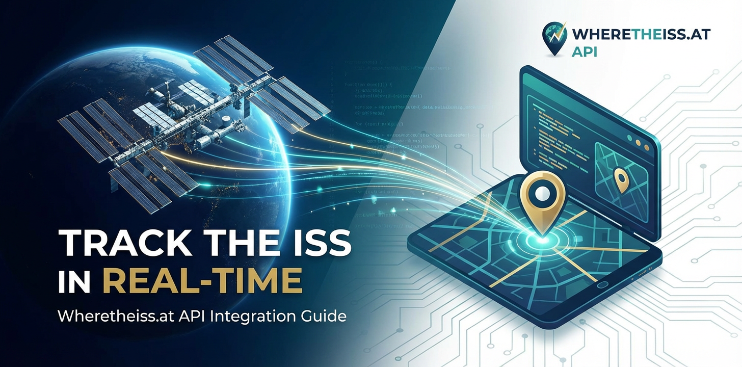 Wheretheiss.at API: Track the ISS in Real-Time