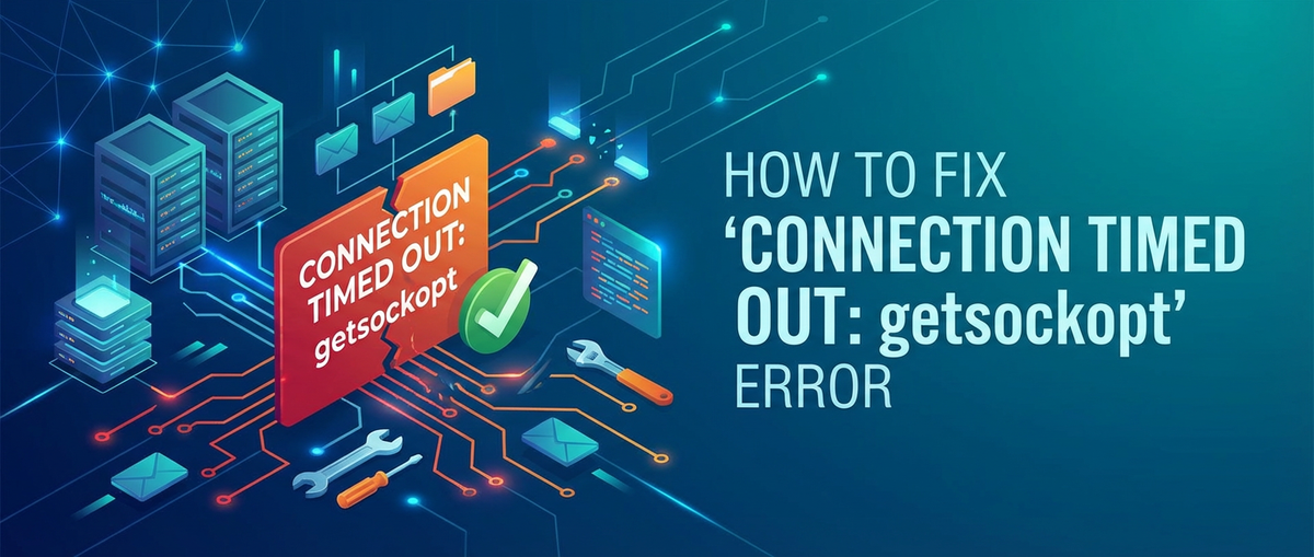 How to Fix 'Connection Timed Out: getsockopt' Error
