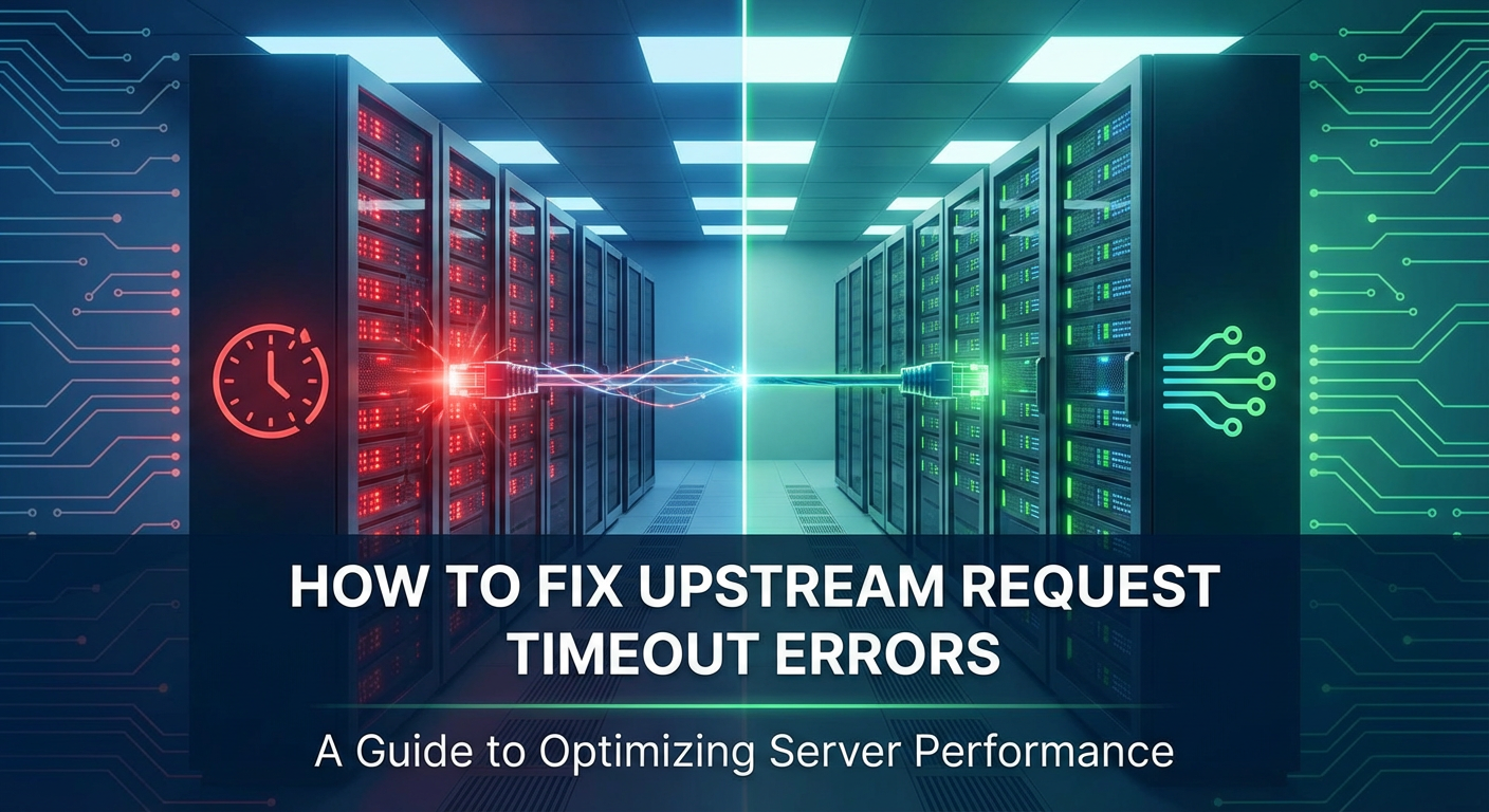 How to Fix Upstream Request Timeout Errors