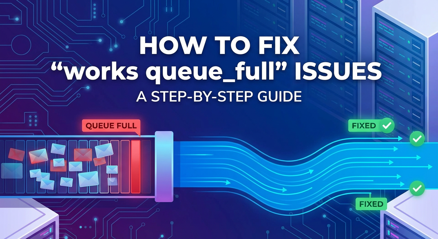 How to Fix 'works queue_full' Issues: A Step-by-Step Guide