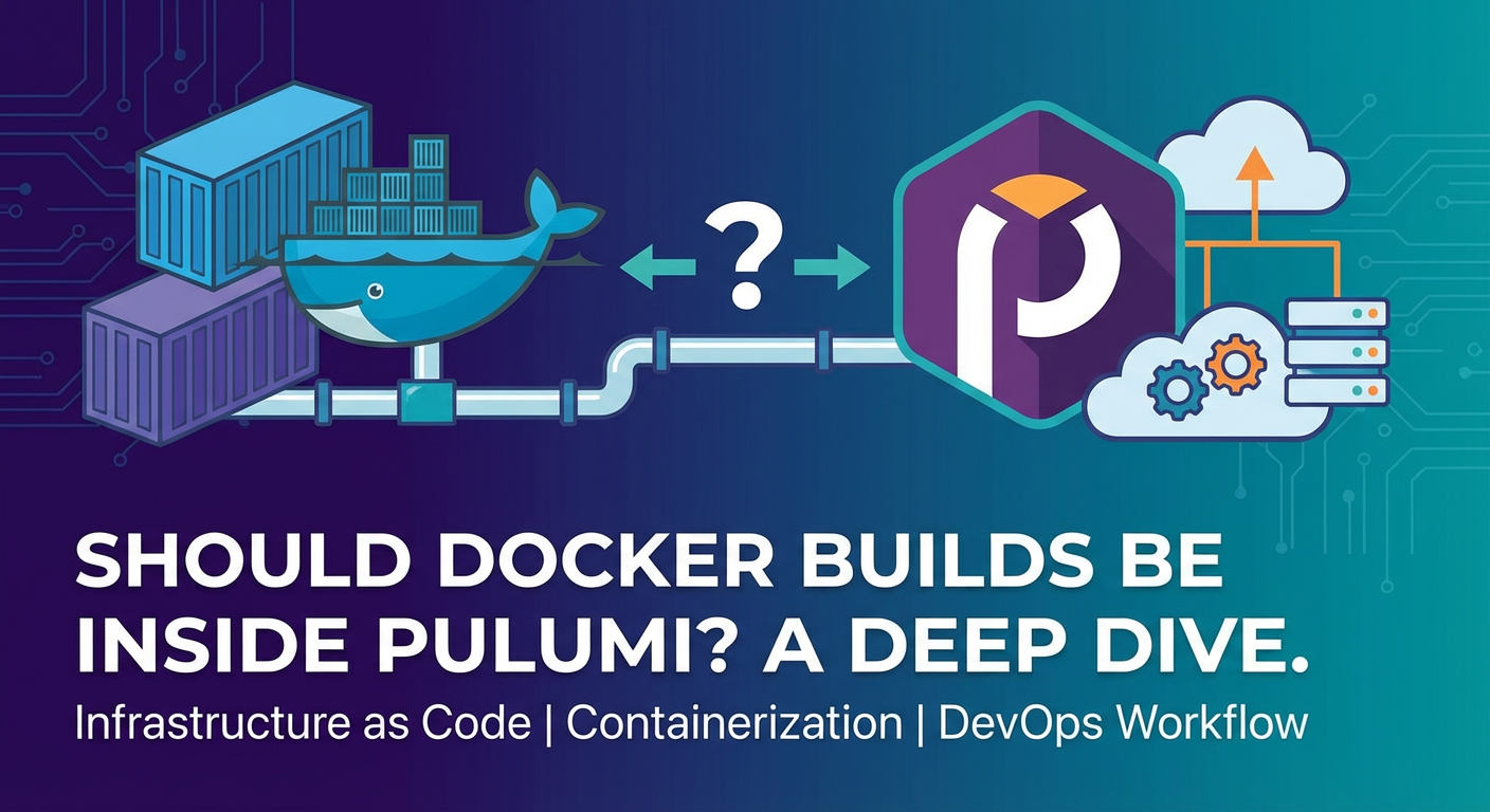 Should Docker Builds Be Inside Pulumi? A Deep Dive