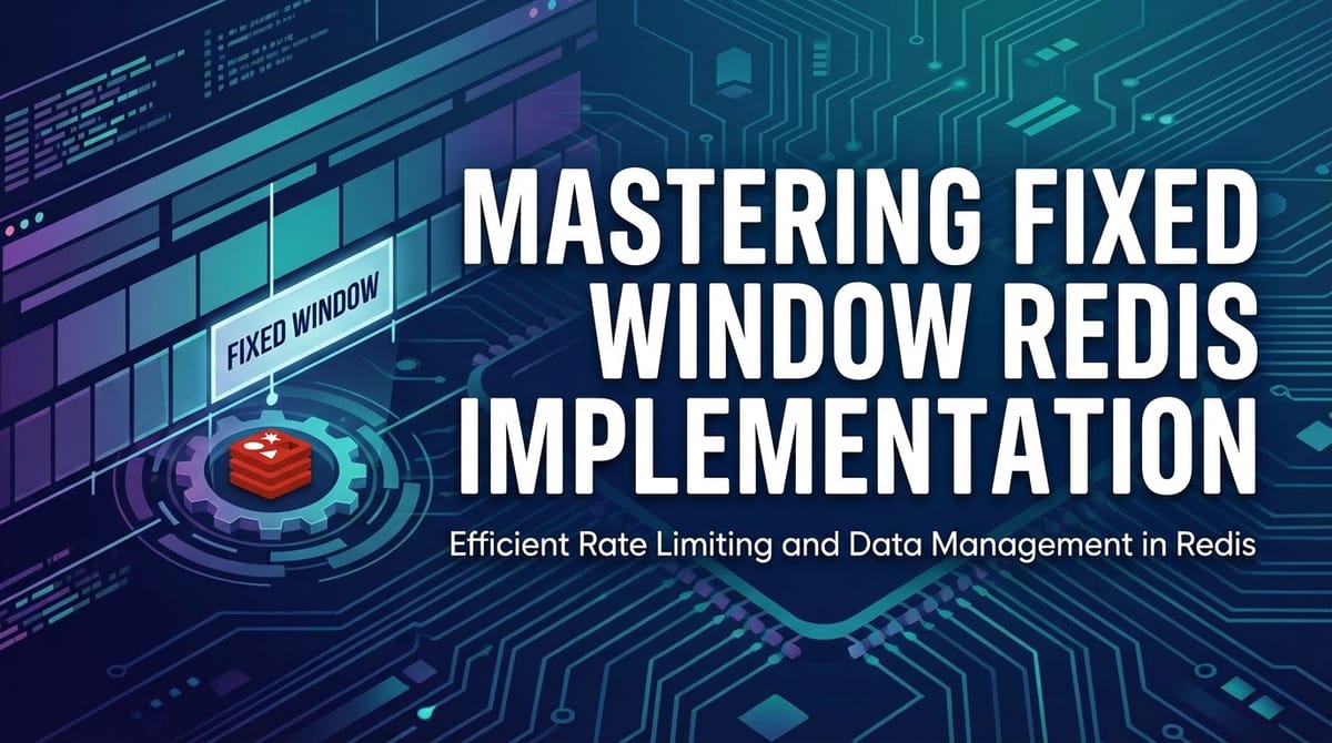 Mastering Fixed Window Redis Implementation