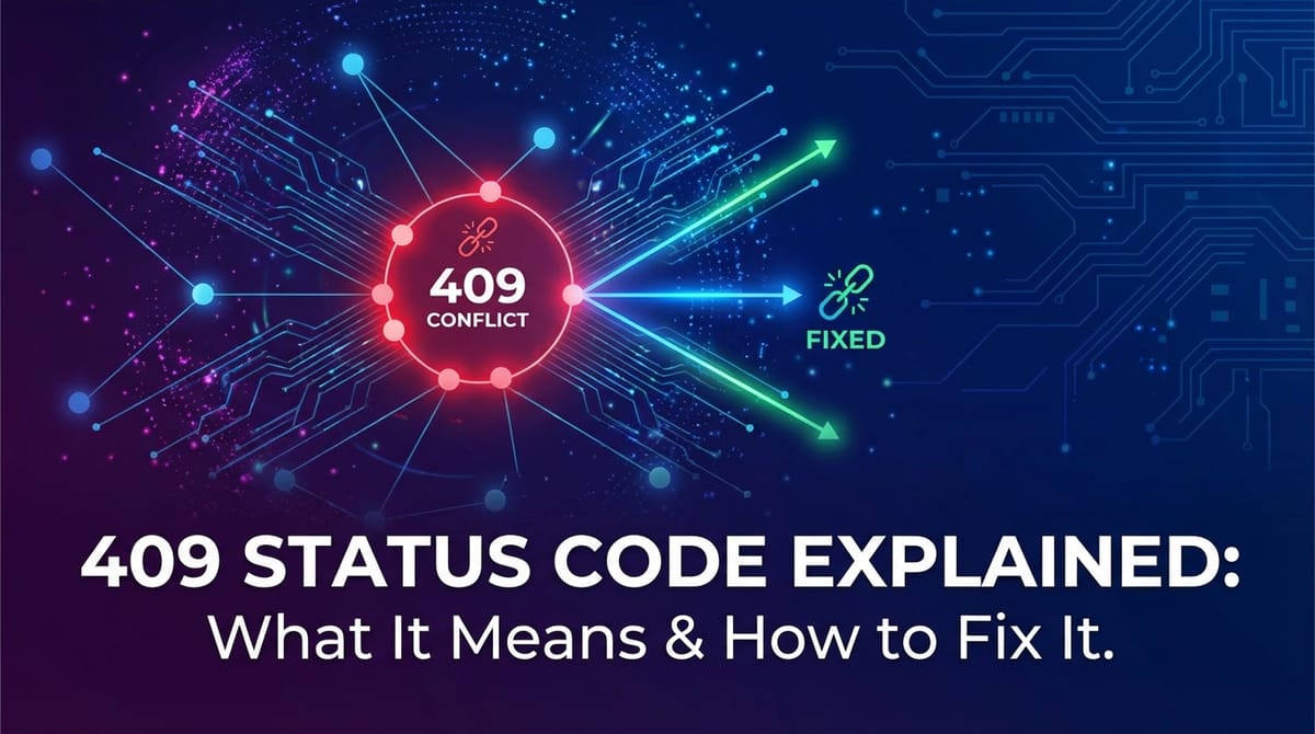 409 Status Code Explained: What It Means & How to Fix It