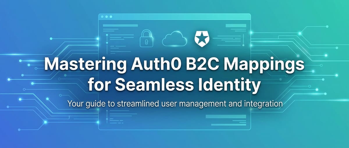 Mastering Auth0 B2C Mappings for Seamless Identity
