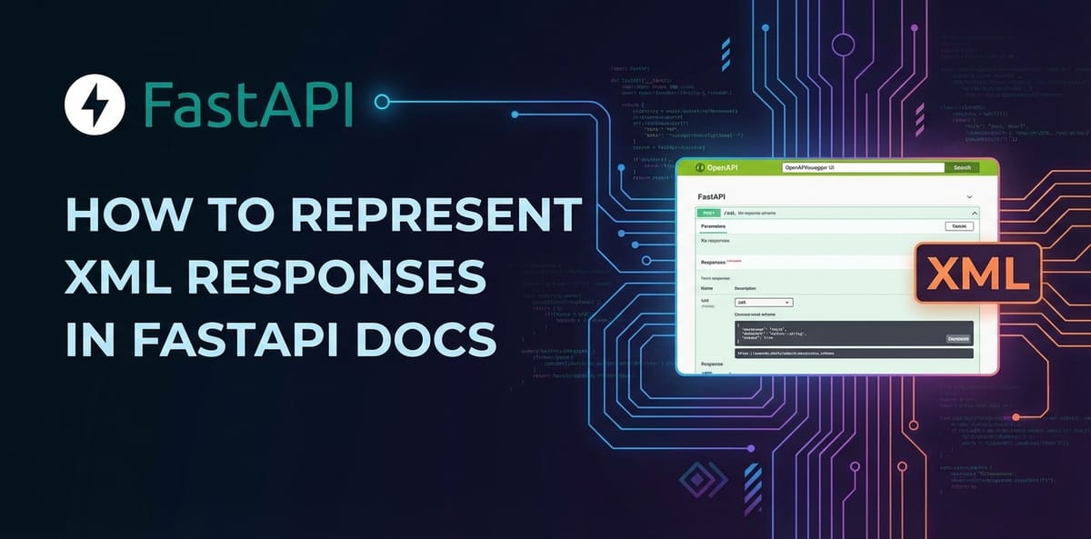 How to Represent XML Responses in FastAPI Docs