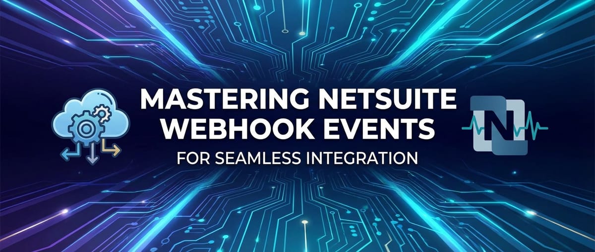Mastering NetSuite Webhook Events for Seamless Integration