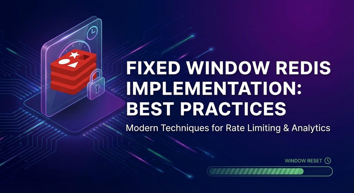 Fixed Window Redis Implementation: Best Practices
