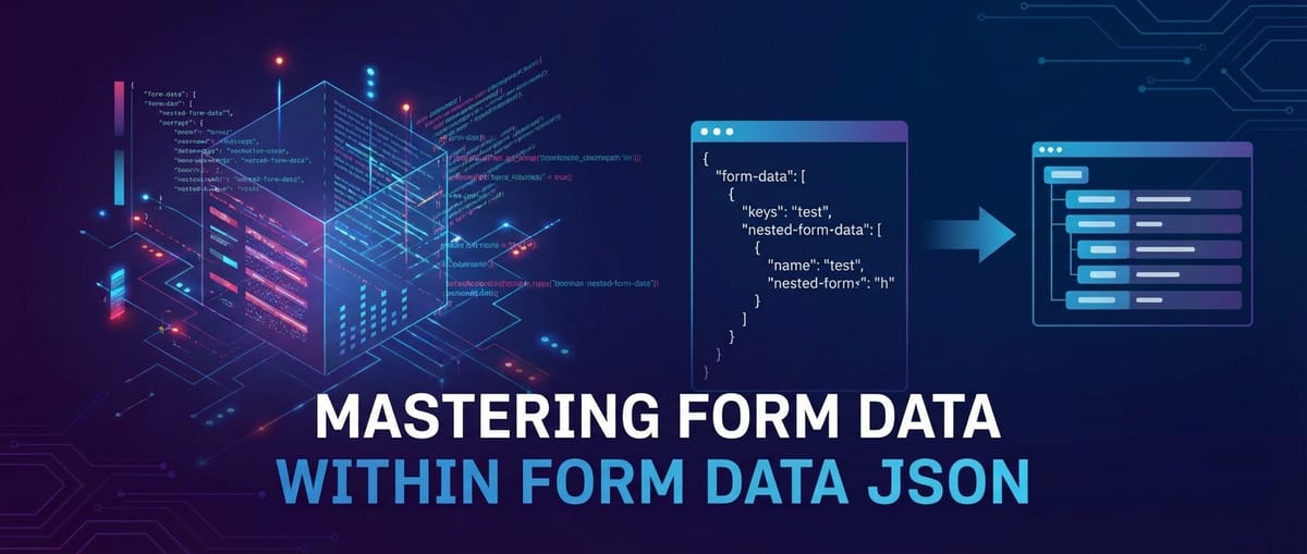 Mastering Form Data Within Form Data JSON