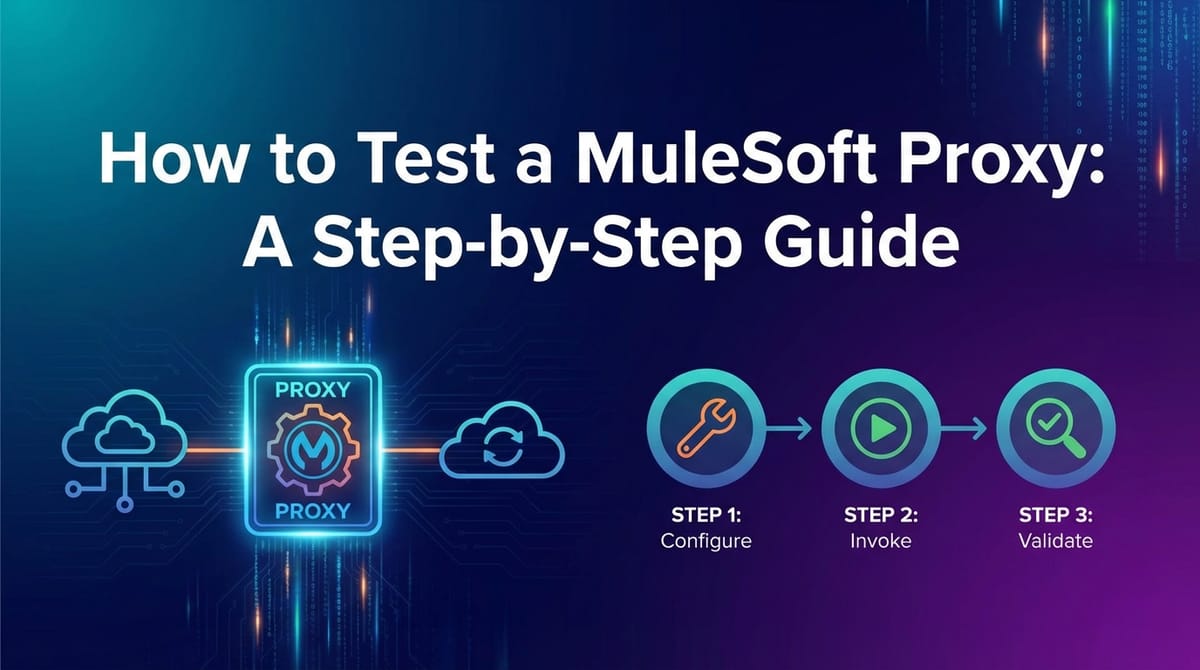How to Test a MuleSoft Proxy: A Step-by-Step Guide