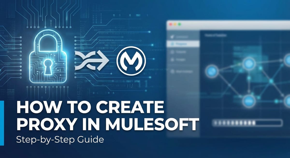 How to Create Proxy in MuleSoft: Step-by-Step Guide