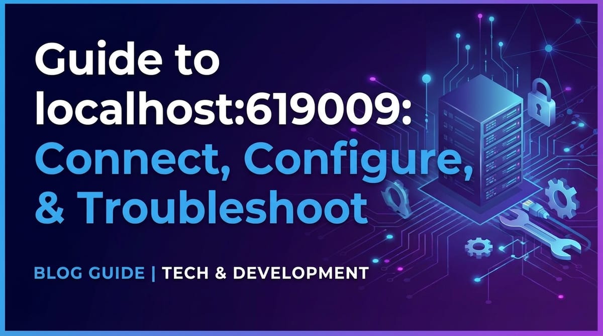 Guide to `localhost:619009`: Connect, Configure, & Troubleshoot
