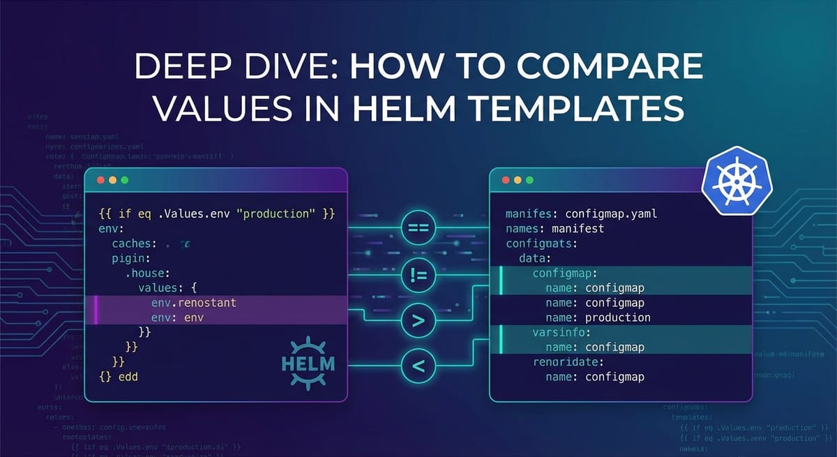 Deep Dive: How to Compare Values in Helm Templates