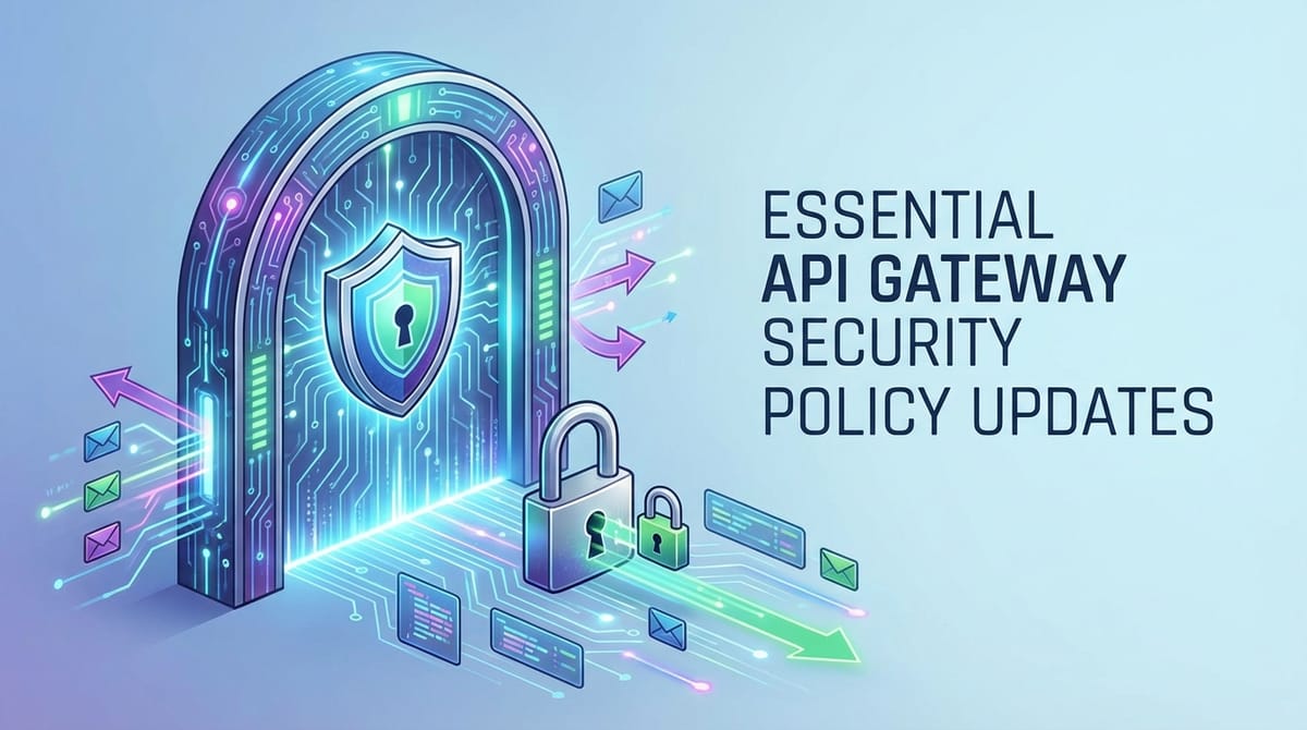 Essential API Gateway Security Policy Updates