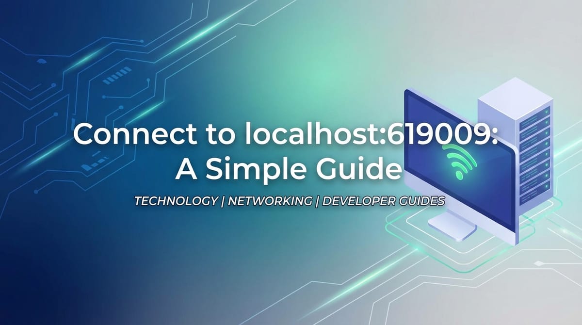 Connect to localhost:619009: A Simple Guide