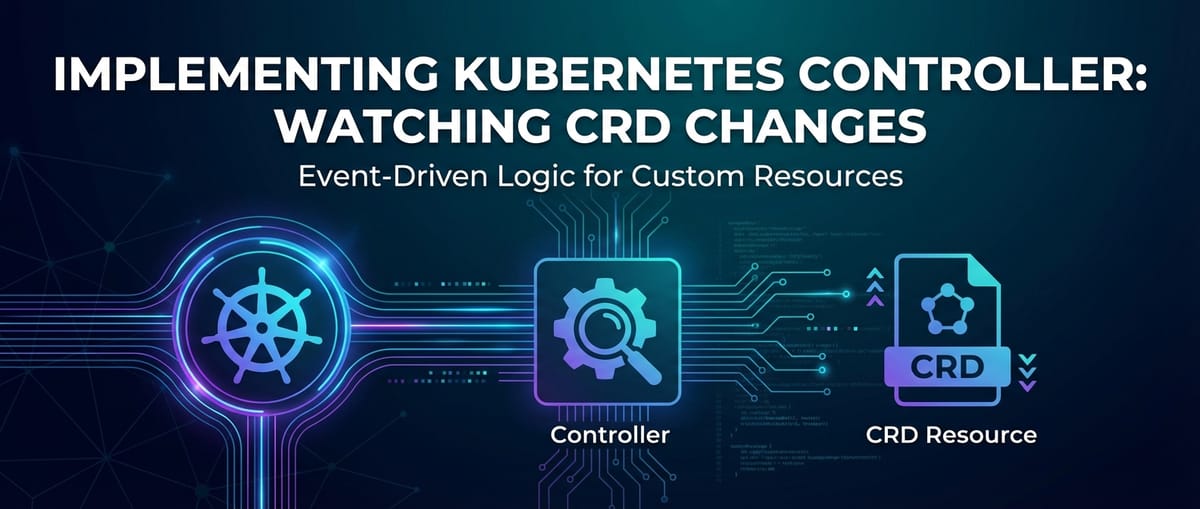 Implementing a Kubernetes Controller to Watch CRD Changes
