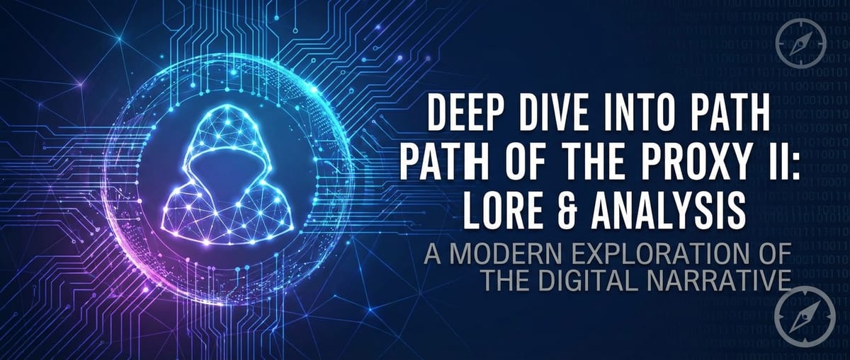 Deep Dive into Path of the Proxy II: Lore & Analysis
