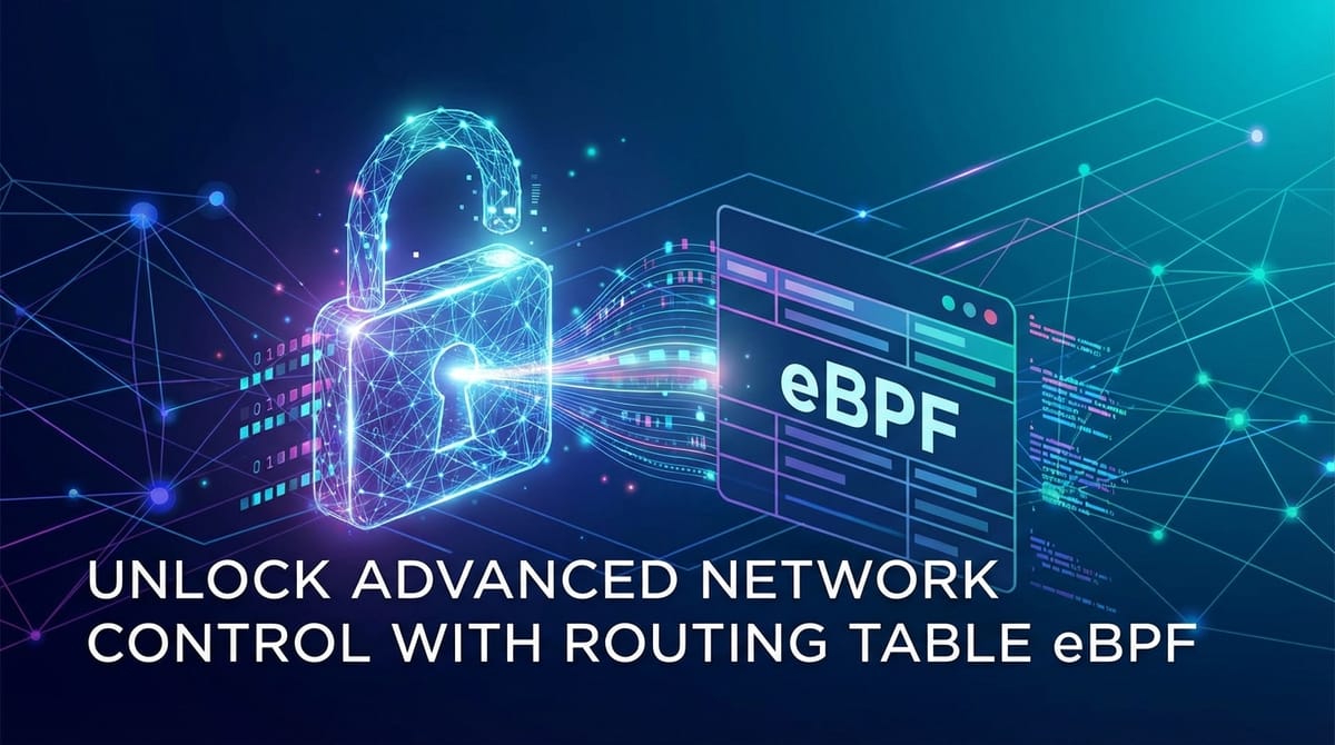 Unlock Advanced Network Control with Routing Table eBPF