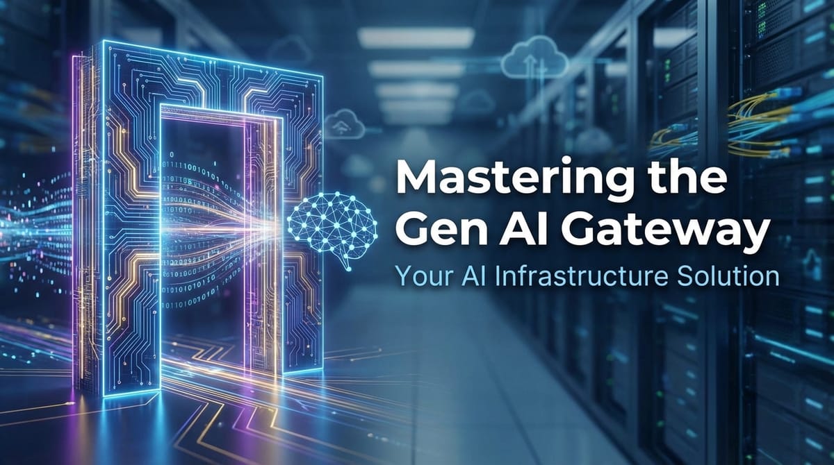 Mastering the Gen AI Gateway: Your AI Infrastructure Solution