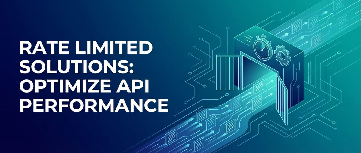 Rate Limited Solutions: Optimize API Performance