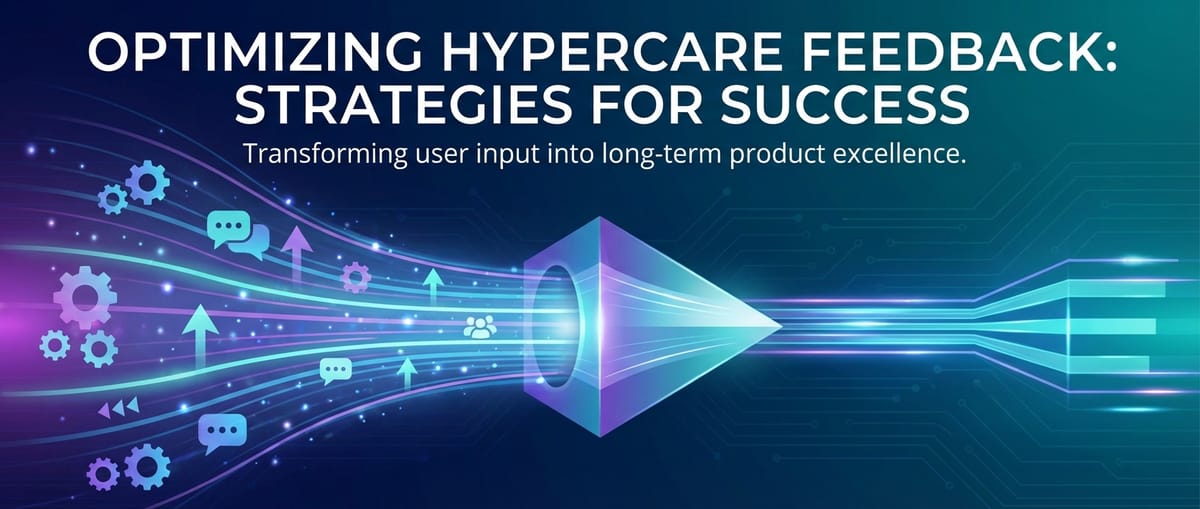 Optimizing Hypercare Feedback: Strategies for Success