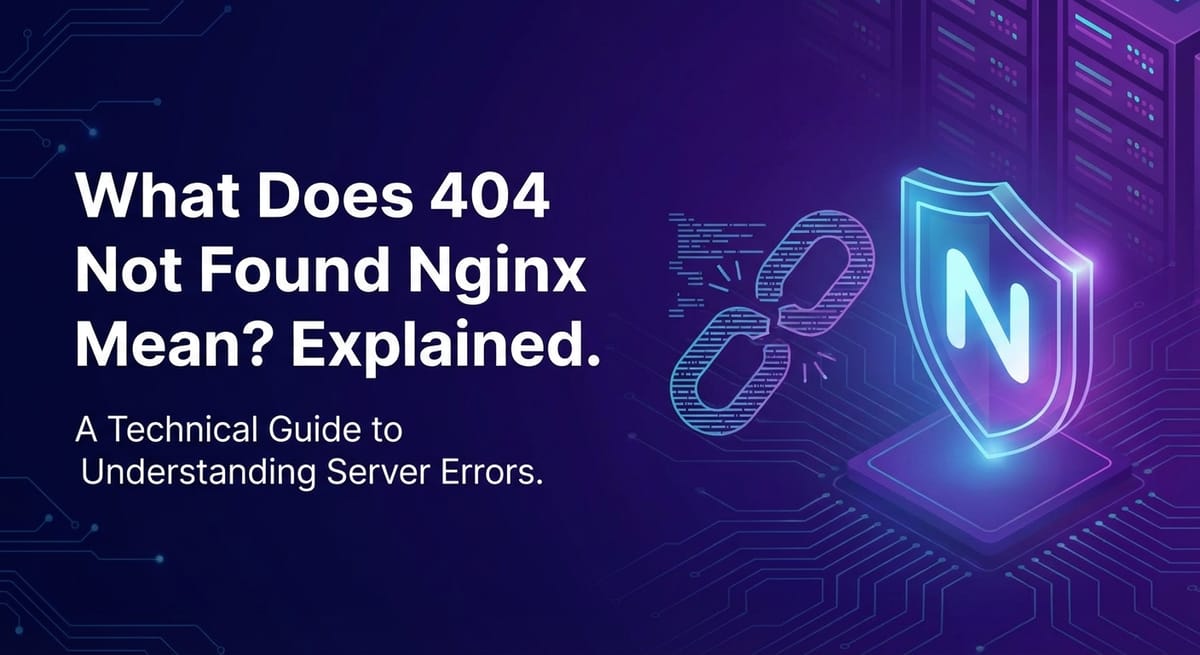 What Does 404 Not Found Nginx Mean? Explained