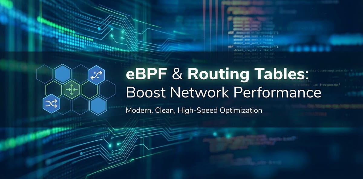 eBPF & Routing Tables: Boost Network Performance