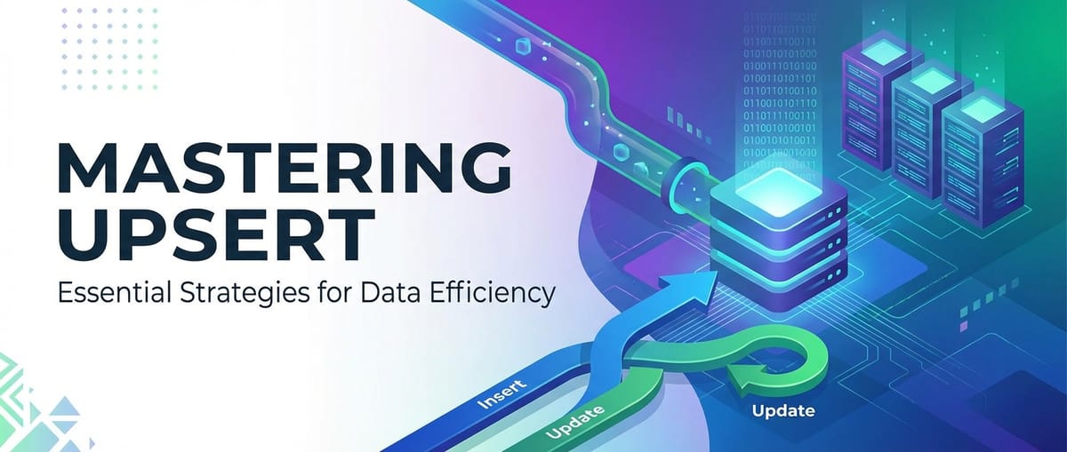 Mastering Upsert: Essential Strategies for Data Efficiency