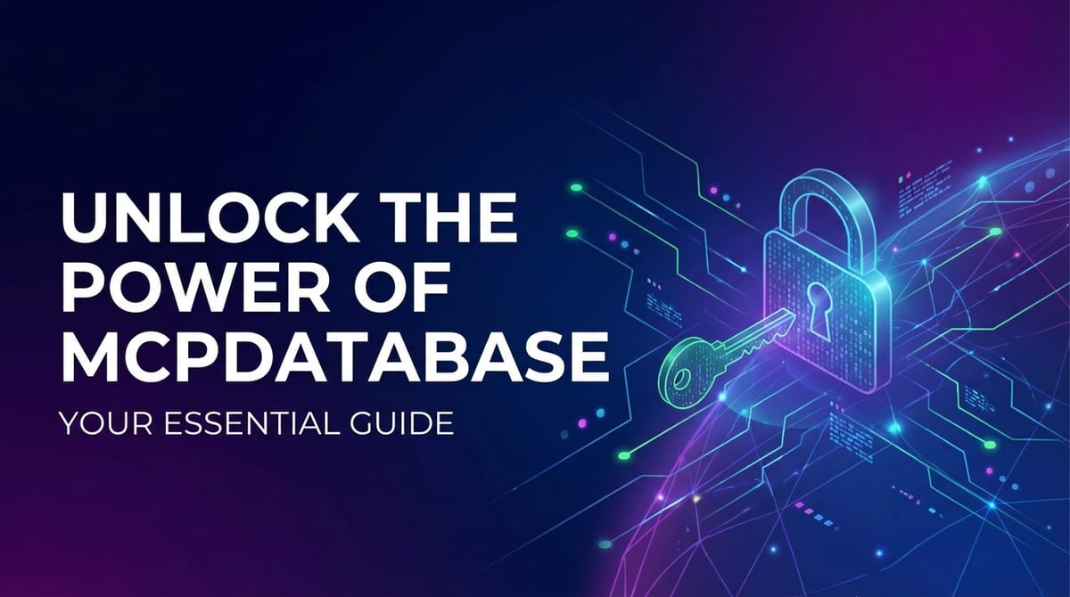 Unlock the Power of mcpdatabase: Your Essential Guide