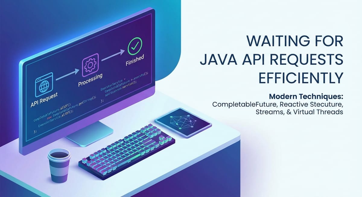 How to Wait for Java API Requests to Finish Efficiently