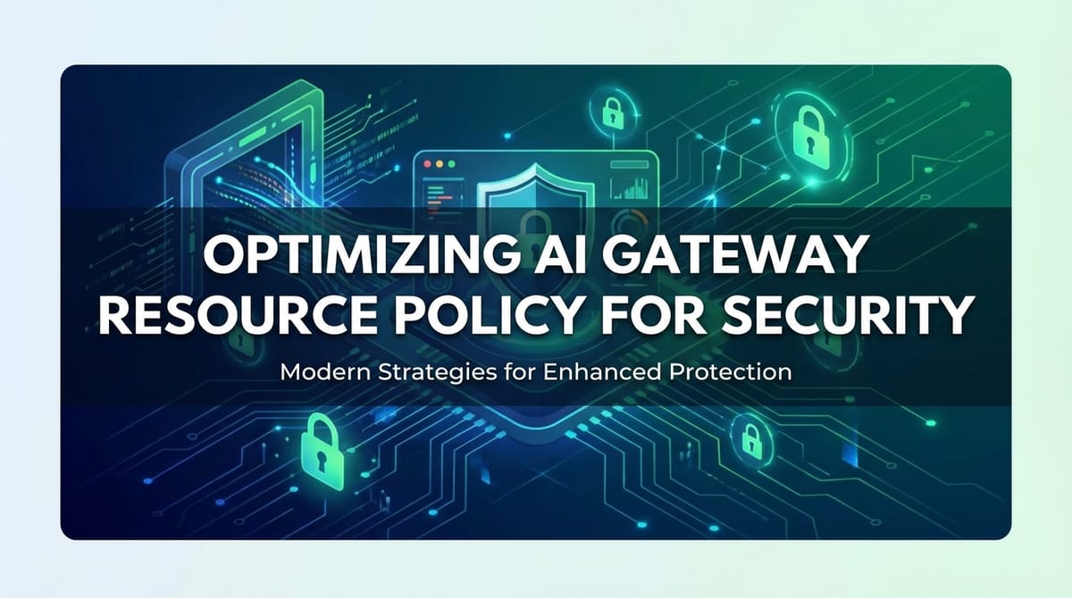 Optimizing AI Gateway Resource Policy for Security