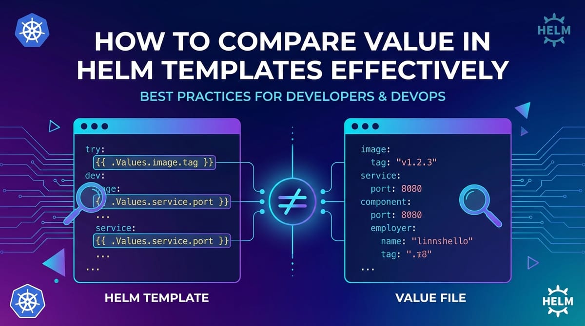 How to Compare Value in Helm Templates Effectively