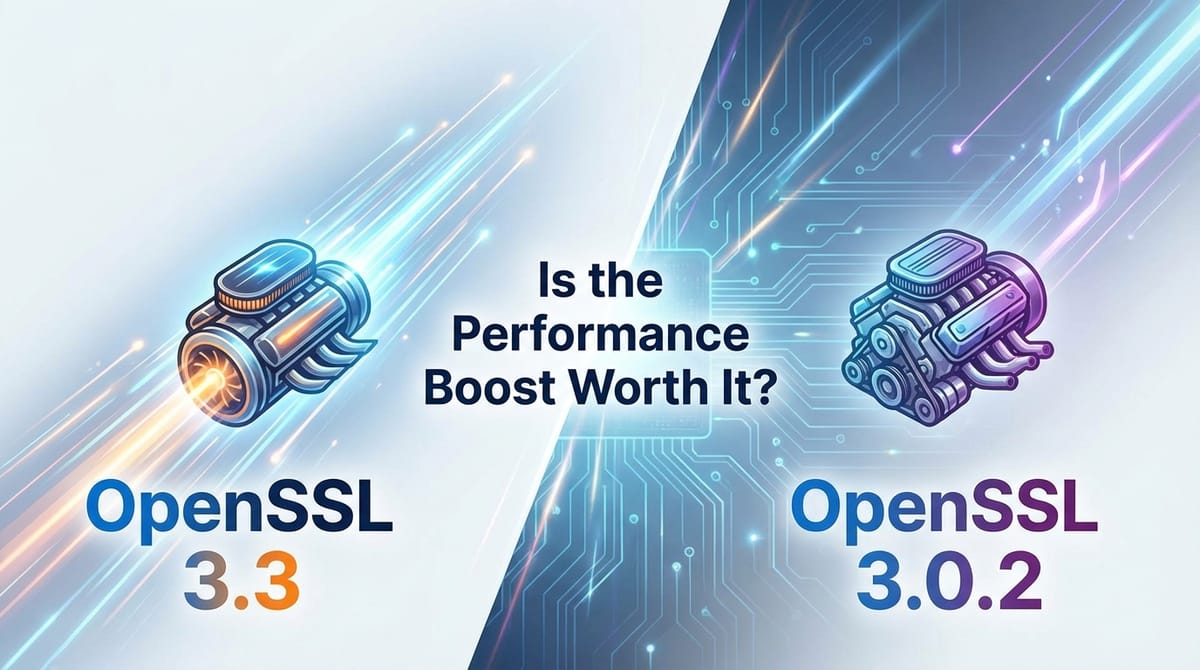 OpenSSL 3.3 vs 3.0.2: Is the Performance Boost Worth It?