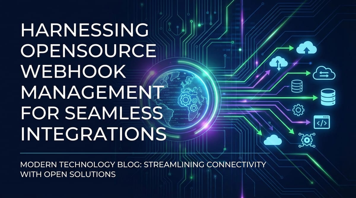 Harnessing Opensource Webhook Management for Seamless Integrations