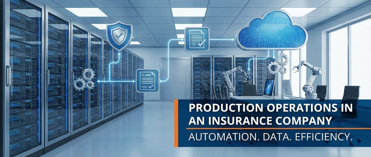 What Does Production Operations in an Insurance Company Do?