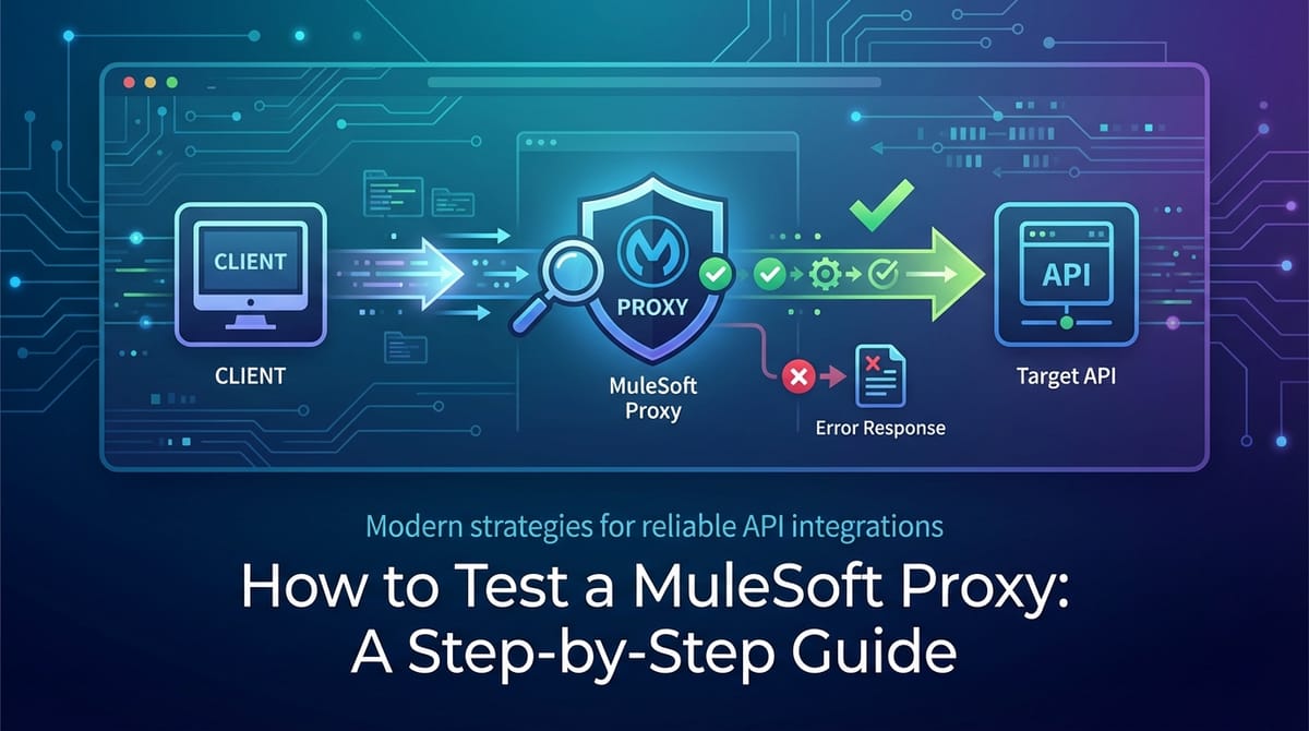 How to Test a MuleSoft Proxy: A Step-by-Step Guide