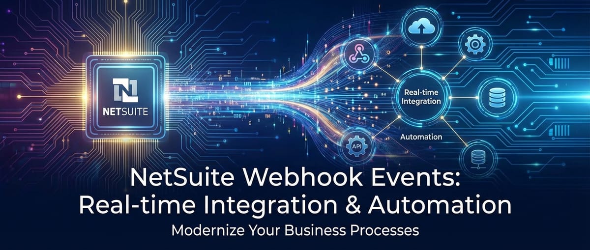 NetSuite Webhook Events: Real-time Integration & Automation
